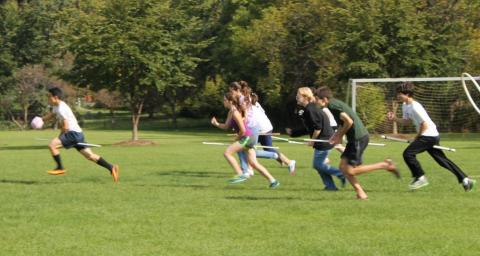 Members of the ELHS Quidditch team Members of the ELHS Quidditch team