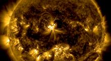 Solar flare of September 10, 2014, courtesy of NASA